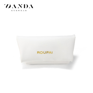 Roupai - Estuche para Gafas de Sol, de Cuero Blanco, Rectangular, Extraíble, con Bolsa de Almacenamiento y Paño de Limpieza, Primavera 2023 - Product Image 4