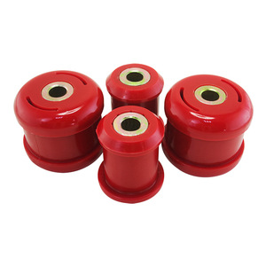 Bagues de bras de commande inférieurs en polyuréthane pour Honda Civic 01-05 Accord Rsx 02-06, pièces de rechange neuves noires et rouges - Product Image 4