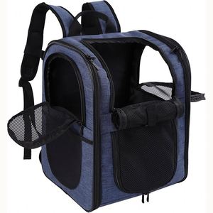 Muestra gratuita de transportín plegable para gatos/perros/mascotas, transportín de viaje para gatos grandes/perros pequeños con correa para el hombro - Product Image 2