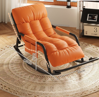 Fauteuil à bascule contemporain double inclinable pour adultes, canapé de salon avec massage, pour chambre et salon