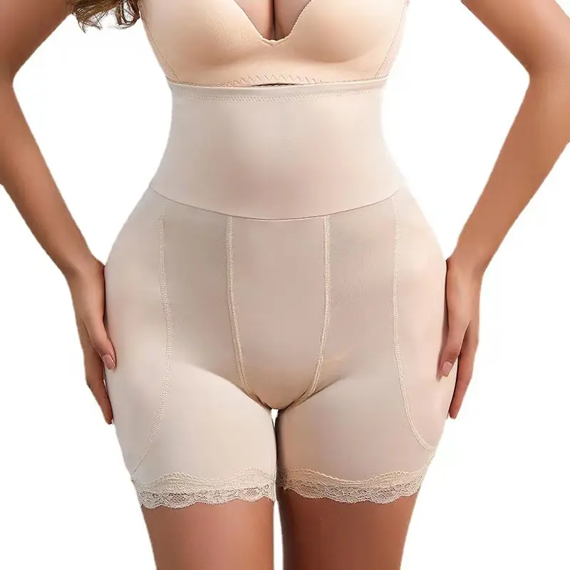 Mulheres Tummy Controle Espartilho Calcinha Forma Desgaste 2 Em 1 Butt Lifter Cintura Trainer Lado Pad Hips Body Shaper