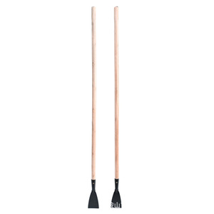Grattoir à long manche avec lame en métal et manche en bois, outil de nettoyage domestique durable pour l'élimination de la rouille et de la peinture sur terrasses - Product Image 2