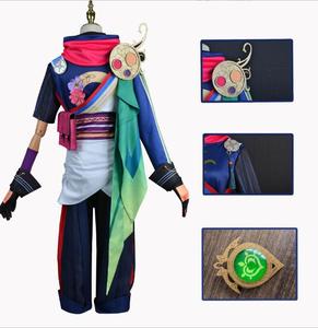 Ecowalson Anime juego Genshin Impact Tighnari Cosplay traje peluca disfraz Sumeru Avidya bosque orejas mujeres Halloween fiesta ropa - Product Image 5