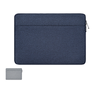 Vente en gros de housse de bureau coréenne personnalisée et élégante pochette portable en polyester durable pour ordinateur portable 13 15.6 pouces