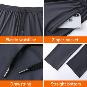 מכנסי טרנינג לגברים בגדים יצרנים טרנינג מותאם אישית מכנסיים ומכנסיים ומכנסיים ספורט בייגי עגלה - Product Image 2
