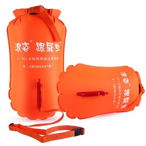 Sac flottant Langzi L901 20L couleur orange avec double airbag pour enfants et adultes, équipement de sécurité pour sports nautiques - Product Image 1