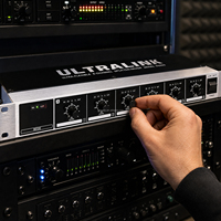 DS2800 Distributor Sinyal Audio Profesional 2-in/8-out Stereo Mono, Pemisah Sinyal Audio, Amplifier Distributor untuk Panggung