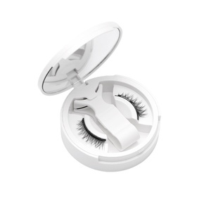 Vente en gros tout-en-un camélia végétalien épais <span class=keywords><strong>cils</strong></span> magnétiques pleine bande renard magnétique sans colle <span class=keywords><strong>faux</strong></span> <span class=keywords><strong>cils</strong></span> aspect naturel - Product Image 5