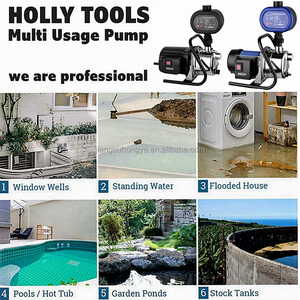 Thép không gỉ 1HP thông minh điều khiển áp suất tự động tự động chuyển cống bơm thủy lợi 4 bar 800W nông giếng nước vườn bơm - Product Image 5