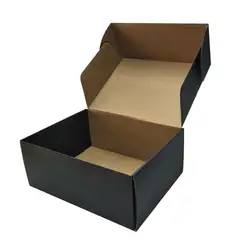 Ilver-caja de almacenamiento de <span class=keywords><strong>ropa</strong></span>, embalaje personalizado con estampado en caliente, color negro - Product Image 5