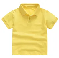 थोक bouquite बच्चों के कपड़े बच्चे शांत लड़के Tshirt वि गर्दन कार्टून बाइक के साथ बटन पोलो शर्ट