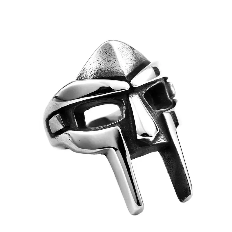 Hot Gothic retro men's stainless steel ring Gladiator punk Pharaoh style jewelry