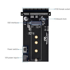 Carte de développement PZ-SSD, carte de stockage FPGA SSD avec interface M.2, protocole NVMe, module adaptateur PCIe vers SSD - Product Image 3