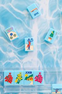 Juego <span class=keywords><strong>de</strong></span> Mahjong Americano <span class=keywords><strong>de</strong></span> Lujo Moderno con Temática del Torneo <span class=keywords><strong>de</strong></span> Golf Masters del Country Club, 160 Fichas Acrílicas, Diseño Personalizado, Portátil - Product Image 3