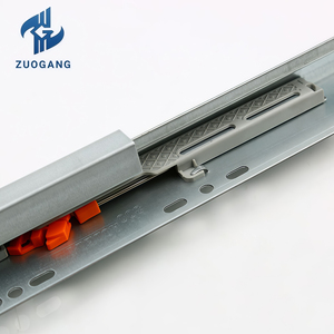 Hot bán bi-gấp Hidden ngăn kéo <span class=keywords><strong>Slide</strong></span> push-loại Hidden Kính thiên văn đường ray cho tủ bếp và đồ nội thất - Product Image 5