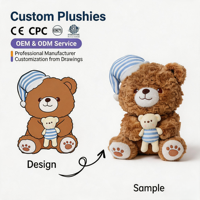 Zhuoyou : Fabricant de peluches personnalisées sur mesure – Créez votre propre design, personnage d'anime personnalisé, poupée en peluche en coton PP anti-stress