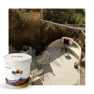 Yile wasserdicht und schmutz abweisend Micro Cement Interior House Paint Medium Sand Mikrozement Kit