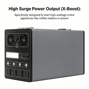 Estación de Energía Portátil de 800WH 1000W para el Hogar y Camping, Batería Externa Multifuncional para Auto, Uso en Exteriores - Product Image 2