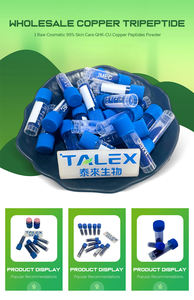 Péptido de Cobre GHK-Cu 99% para el Cuidado de la Piel, Polvo Liofilizado de Cobre Azul GHK-Cu - Product Image 3