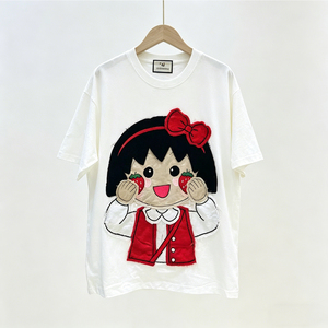 ZiTong - Camiseta Gráfica <span class=keywords><strong>de</strong></span> <span class=keywords><strong>Anime</strong></span> para Mujer, 5 Colores, Linda, Informal, Holgada, Blusa <span class=keywords><strong>de</strong></span> Verano - Product Image 5