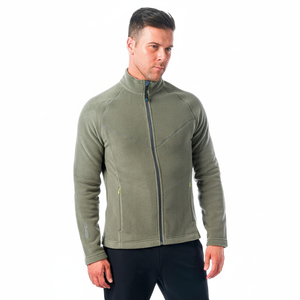 TIVO pile Polartec da uomo leggero antivento impermeabile abbigliamento Casual da esterno con colletto con cappuccio con chiusura a cerniera autunno - Product Image 2