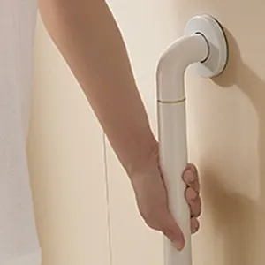Silla de ducha plegable de acero inoxidable para personas mayores con discapacidad, respaldo de seguridad para bañera