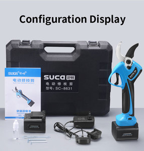 SUCA SC-8631 21V SK5 Cesoie Elettriche Telescopiche da Giardino <span class=keywords><strong>a</strong></span> <span class=keywords><strong>Batteria</strong></span>, Potatore Manuale Senza Fili, <span class=keywords><strong>Tagliarami</strong></span> Fai-da-Te - Product Image 6
