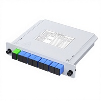 Divisor Óptico 1*8 1*16 1*4 1*64 1*32 PLC, Distribuidor Óptico Tipo Inserto SC/UPC FTTH