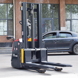 Chứng nhận CE Hot Bán 1.5t 4.5m Điện xe nâng xe nâng Stacker điện tự động thang máy điện Stacker Pallet Stacker - Product Image 1