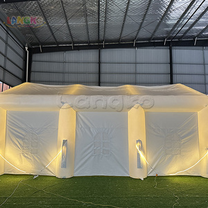 Tente de <span class=keywords><strong>camping</strong></span> gonflable Langko blanche avec éclairage LED de haute qualité - Product Image 1