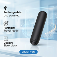 Mini vibromasseur à 10 modes de vibration, étanche, rechargeable par USB, pour une utilisation portable en voyage, jouets sexuels pour femmes