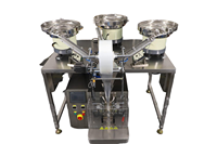 Machine automatique de comptage et d'emballage de vis avec emballage, étiquetage et scellage sous film pour la pesée et l'emballage de vis de quincaillerie