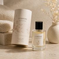 Cylindre cosmétique en carton écologique, recyclable, biodégradable, de luxe, personnalisé, pour parfums, huiles essentielles, soins de la peau, eye-liner