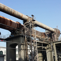 Usine brûlante de four rotatoire d'incinérateur d'oxyde d'aluminate de calcium