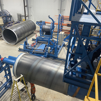 Machine de production de tuyaux cylindriques en béton précontraint PCCP