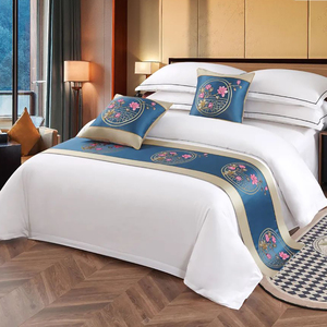 Đám cưới tấm ga trải giường khách sạn năm sao 100 bộ đồ giường cotton Vua đặt trải giường Duvet - Product Image 6