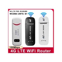 Enrutador WiFi portátil 4G LTE con módem USB de 150Mbps, punto de acceso de banda ancha móvil para oficina en casa, Dongle de bolsillo para tarjeta SIM