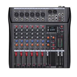 Mezclador de audio profesional CT 6 8 12 16 canales y consola de mezclas con mp3 y bluetooth para estudio en casa, ordenador y transmisión en vivo - Product Image 5