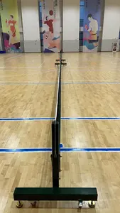 Professional Aluminum Alloy Removable Pickleball Training Net Set Pickleball Net Pole And Net System For Sale