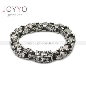 Bracelet pour hommes, bijou Vintage, accessoires de bijouterie, chaîne épaisse, en acier inoxydable, Style Punk, Cool, offre spéciale, 2022 - Product Image 1