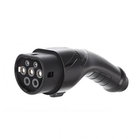 Pistolet de recharge pour véhicules électriques certifié CE CB Type 2, 16A 32A 7kW22kW, IEC 62196, tête de pistolet de remplacement pour chargeur EV, étanche IP65