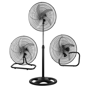 New Design Metal Blade Industrial Oscillating 3-Speed Low Noise Household Pedestal <b>Stand</b> <b>Fan</b> 3-in-1 Function <b>Fan</b> Manufac - Product Image 2