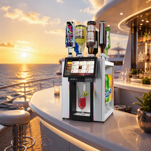 Intelligenter Roboter-Cocktailmixer aus Edelstahl mit Touchscreen-Bedienung, Raffinierter Luxus-Cocktailmaker für KTV und Bars - Product Image 4