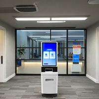 Kiosque de Services 32 Pouces pour Impression, Copie, Scan de Documents A4 avec SDK, Reconnaissance Faciale et Multi-OS, Destiné aux Administrations et Universités