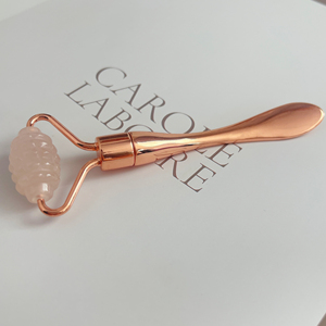 ไม้พายสำหรับทำเครื่องสำอางทำจากโลหะช้อนตักลูกกลิ้งทำจากหยกหัวเดียวสำหรับดูแลผิวและนวดหน้า - Product Image 6