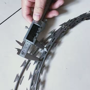Dao cạo dây thép gai/concertina lưỡi hàng rào an ninh dây cuộn giá cho an ninh & bảo vệ - Product Image 3