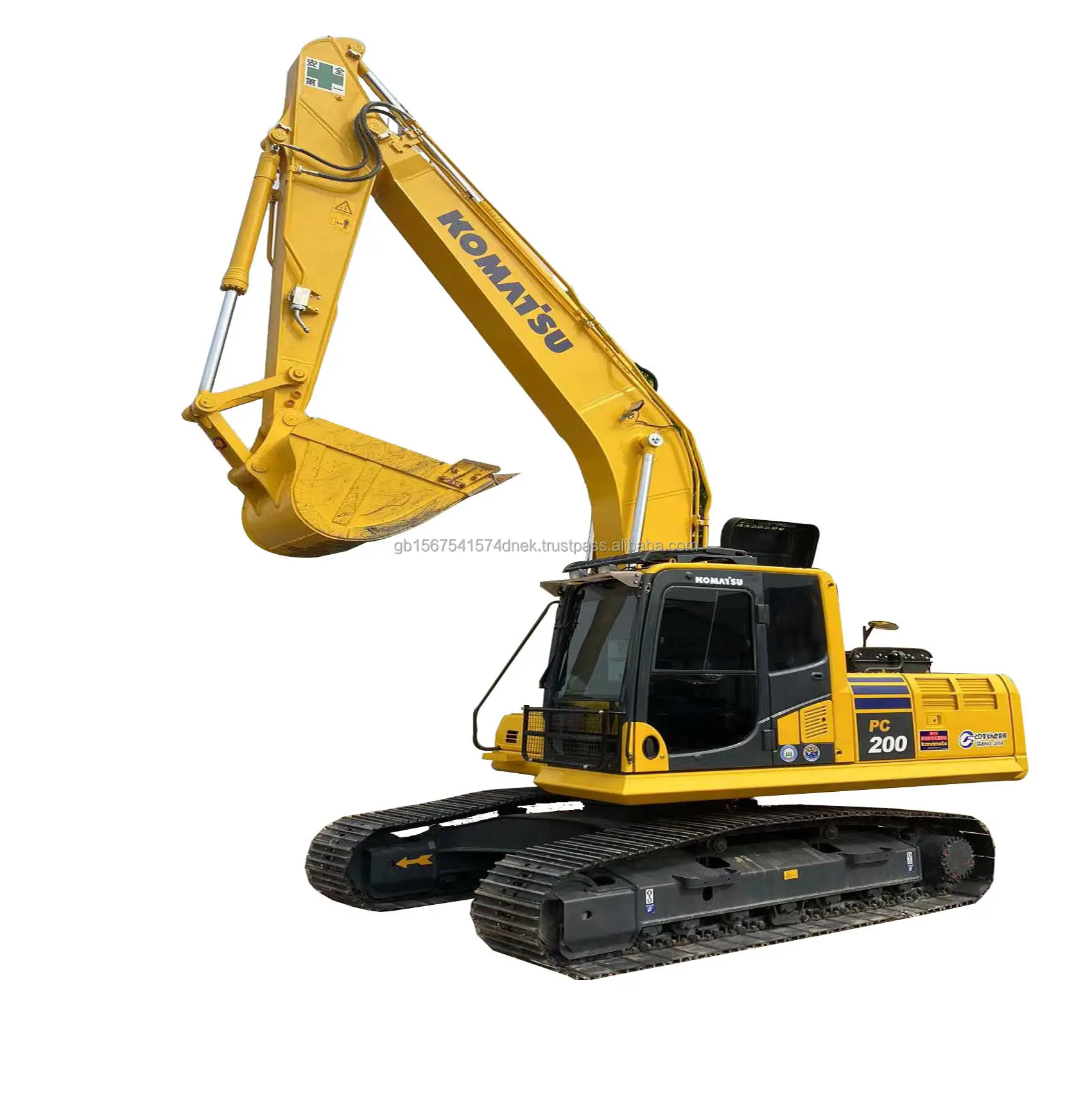 Factory price for authentic Japan second hand construction digger Komatsu pc200-8N1 excavator