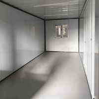 Kit de maison modulaire mobile de taille personnalisable en conteneur, panneau sandwich en acier pour hôtel ou usage domestique - Assemblage rapide, design contemporain