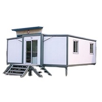 Maison en conteneur extensible Construction intelligente Kit de construction de cabines en bois Maisons en conteneur modernes