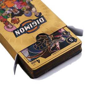 Nouvelles cartes à collectionner en feuille d'or Digimons Anime Character Trading Card avec Premium Metal Design Fans Gift - Product Image 4